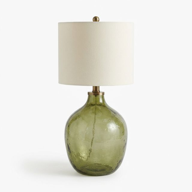 Moss Glass Lamp